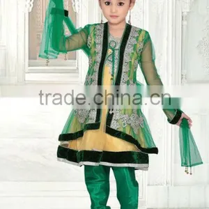 Girls Churidar Suits thumbnail-2