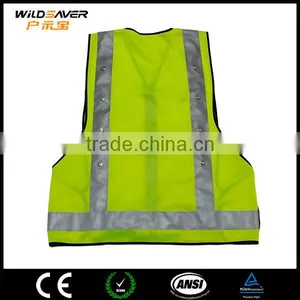 Mens Jackets Reflective Led Security Uniform for Guard thumbnail-3