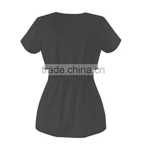 Women's Medical Diagnostic Set Missy 2 Pockets Scrub Top Set thumbnail-2