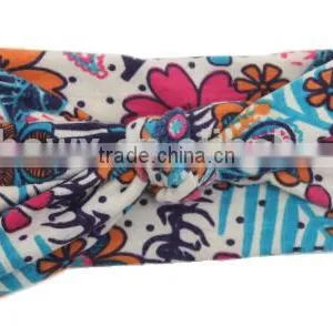 100% Cotton Fabric Printed Kids Girl Headband thumbnail-5