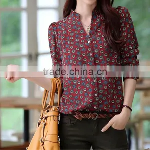 2015 Fashion Style Cotton Printing Shirts thumbnail-2