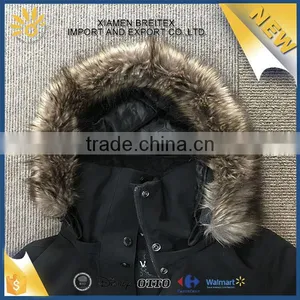 New Design Fashion Custom Cheap Warm Women Parka Jacket thumbnail-4