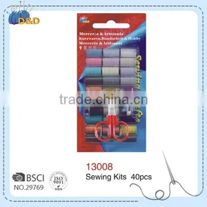 D&D Home Sewing Set Travel Sewing Kit Portable 40pcs thumbnail-1