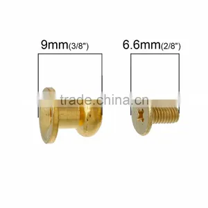 Wholesale Round Gold Plated Copper Jewelry Wooden Box Pull Handle Knobs thumbnail-3
