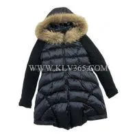 Designer Women Fashion Winter Down Coat With Mink Fur Hooded From China thumbnail-1