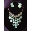 Hong Kong Mother Of Pearl Earring & Necklace thumbnail-1