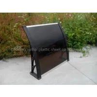 XINHAI Grade a 50 Micron UV-Coated Outdoor Polycarbonate Awning thumbnail-1