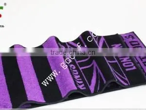 100% Cotton Yarn Dyed Jacquard Fitness Towel thumbnail-1