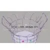 Metal Mesh Fruit Basket, Fruit Dish, Fruit Plate, Fruit Tray thumbnail-1