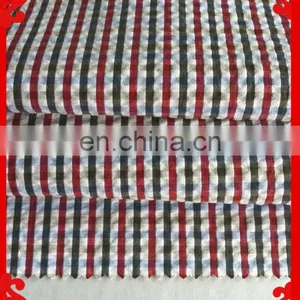 2014 Fashion Latest New Italy Design Pattern Stripe Cotton Cvc T/c Seersucker Stripe Fabrics for Shirt thumbnail-1