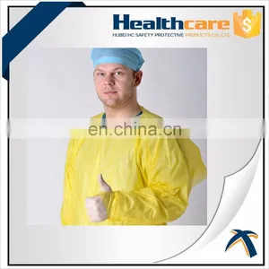 Alcohol Free/alcohol Repellent Disposable Nonwoven Useful Preventing CPE Gowns Used in Hospitals for Medical and Surgical Use thumbnail-1