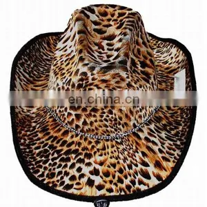 MCH-2099 Party Carnival Novelty Cheap Adult Pattern Floppy Hat Wide Brim Fedora Hat thumbnail-1