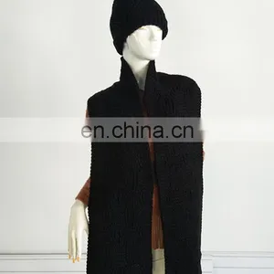 Newest Winter Fashion Hat and Scarf Set thumbnail-1