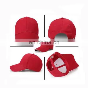 Hat Factory Plain 6 Panel Baseball Cap/sports Hat/dad Hat for Sale thumbnail-1