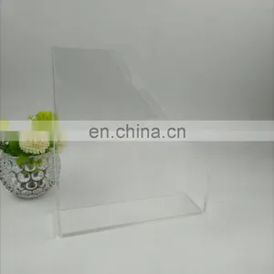 High Quality Office Desktop Accessories Clear Desk Organizer Magazine File Holder Box thumbnail-1