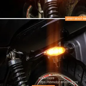 Spirit Beast Motorcycle Modified Turning Signals Light 2pcs/lot Waterproof LED Steering Light for GW250 ER101 L3 thumbnail-3