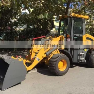 1.0ton Skidsteer Loader With Snow Blade thumbnail-5