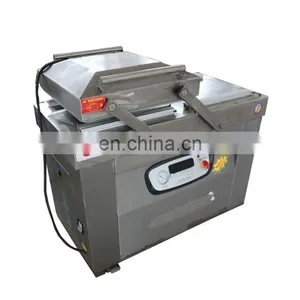 Low Price Double Chamber Vacuum Packing Machine Vegetable Vacuum Sealer Meat Vacuum Packer thumbnail-1