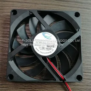 DC 24V 2Pin 8CM 80MM 8010 80x80x10mm Computer Case Cooling Fan thumbnail-3
