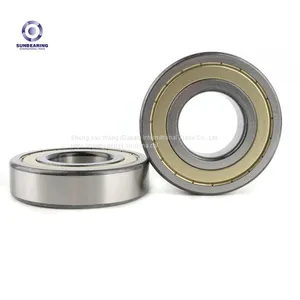 6211 Deep Groove Ball Bearing Silver 55*100*21mm Chrome Steel GCR15 SUNBEARING thumbnail-3