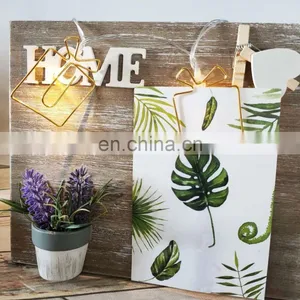 Custom Made Holiday Battery Powered 10L Metal Gift Box Shaped Clips Fairy String Lights For Home Party Decoration thumbnail-1