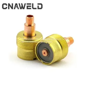 CNAWELD TIG Stubby Gas Lens Body 45V0204S 45V116S 45V64S 995795S for MIG Welding Torches thumbnail-1