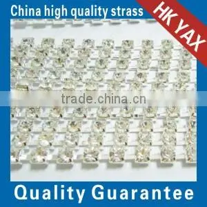 0525C High Quality Factory Crystal Stones Chains, Wholesale Crystal Stones Chains, Glass Stones Chains for Dress thumbnail-1