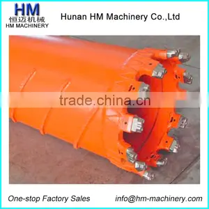 Core Barrel With Replaceable Blocks For Bauer Rotary Drilling Rig thumbnail-1