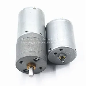 25mm dc Gear Motor 6v 12v 370 dc Brush Motor With 25mm Metal Gearbox thumbnail-3