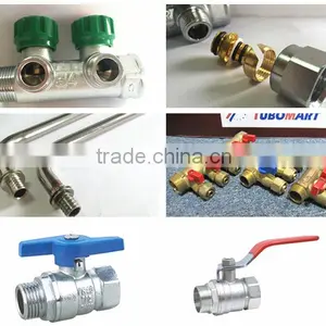 Brass Butterfly Ball Valve of CW617N With Butterfly Handle thumbnail-6