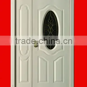 Glass Steel Door (LT-911G) Security Steel Door thumbnail-3