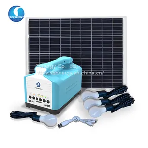 ZONERGY Off Grid Solar Power System Renewable Lifepo4 Battery DC Complete Set thumbnail-1