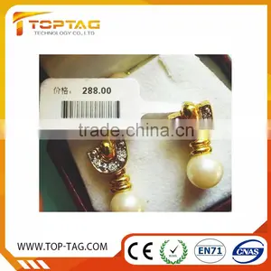 HF/UHF Disposable Printing Plastic Long Range Rfid Jewelry Tag thumbnail-1