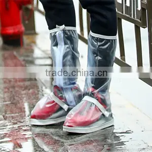 Covered Sole New Patent Women Transparent Shoe Covers thumbnail-2
