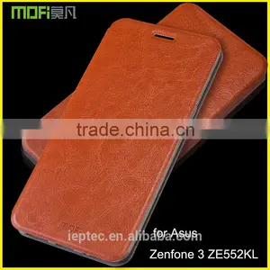 MOFi Original PU Leather Case Housing for Asus Zenfone 3 ZE552KL, Celulares Flip Cover for Zenfone3 Z010D thumbnail-2