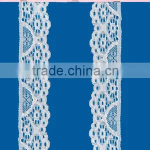 Superior Scalloped Lace Trimmings Embroidered Lace Trim Lace for Bridal Dress Border Saree thumbnail-2