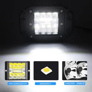 Offroad Light Accessories 4x4 5 Inch Car Bumper Flush Mount LED Pods Combo Beam Cube Light for Jeep Ford Off Road Truck thumbnail-3