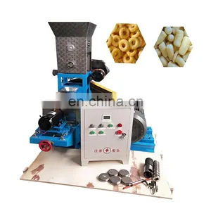 Automatic Puffed Wheat Flour Food Snack Making Machine/corn Sorghum Rice Puff Extruder Price thumbnail-2
