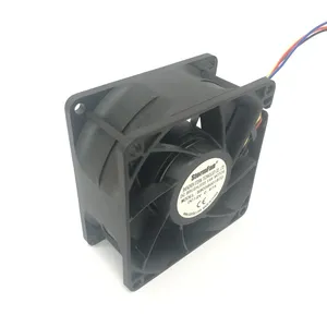 8038 Supercharged Large Air Volume Inverter Power Fan Vehicle Inverter Power Dissipation DC12 DC Fan thumbnail-1