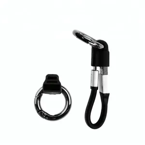 Portable Short Keychain Micro Usb Charging Data Cable Mobile Charger for Android Phone thumbnail-1