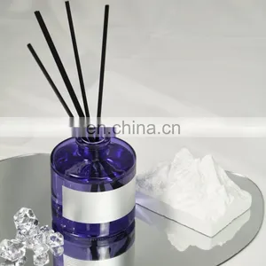 Unique Package Box OEM Customized Silver Foiling Stamping Label Sticker Logo Color Printing Wholesale Reed Diffuser thumbnail-4