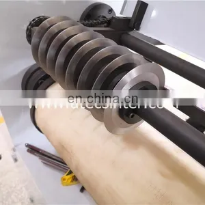 UC600 25mm 40mm 76mm Automatic Paper Tube Core Slitting Machine, Kraft Cardboard Pipe Slitter Cutting Machine thumbnail-2