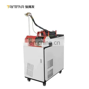 High Quality 100W 200W Fiber Laser Cleaning Machine for Oil Stain/ Rust/ Coating Materials/ Paints Removal Laser Cleaner thumbnail-1