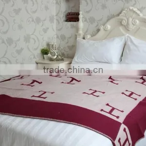 Colorful Wool Blanket,woven,decorative Throw Blanket thumbnail-1