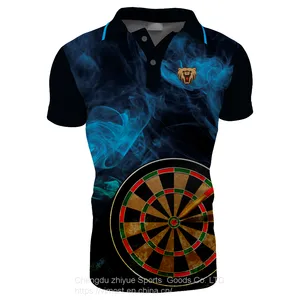 Custom Sublimation Fashion Dart Polo Shirts thumbnail-1