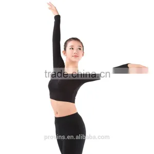 Girls Long Sleeve Crop Belly Dance Wear thumbnail-1
