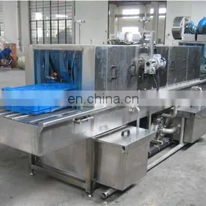 Shanghai Factory Full Automatic High Quality Plastic Basket Crate/box/tray Washing Washer Equipment Cleaning Machine thumbnail-3