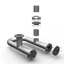 ASME B16.9 SS304 316 2205 Inconel Incoloy Pipe Spoon Prefabrication ASTM JIS En Standard Stainless Steel Pipe Tube Prefabrication thumbnail-1