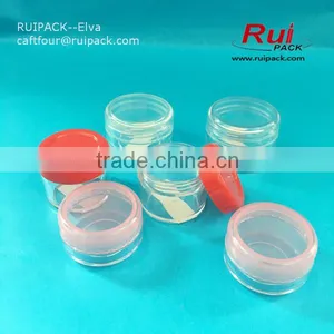 Mini Cosmetic Cream Jar, Clear Facial Cream Jar, Plastic Jar 10ml 15ml 20ml thumbnail-3