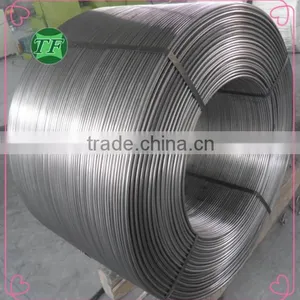 Best Metallurgy Metal CaSi Cored Wire Made in China Factory thumbnail-1